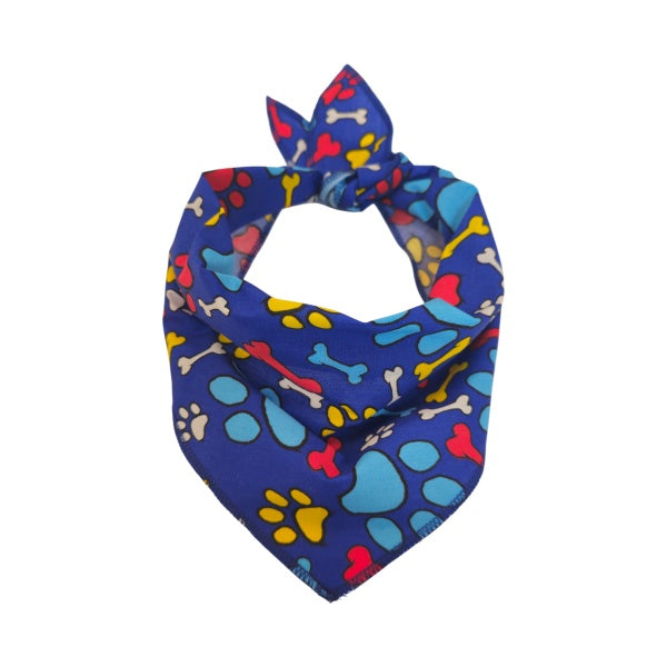 Paws & Bones Blue,Medium, (Pack of 10)