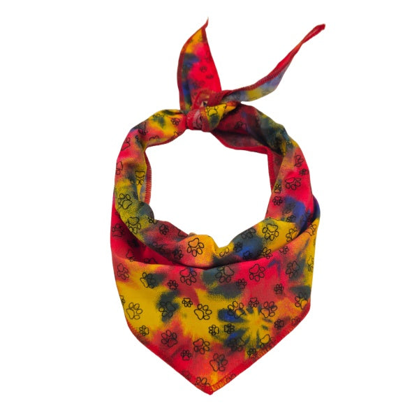 Colorful Paws Bandana,Medium, (Pack of 10)