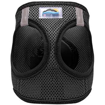 American River Solid Ultra Choke Free Dog Harness - Black, 3X-Large