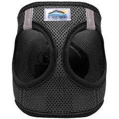 American River Solid Ultra Choke Free Dog Harness - Black, Large