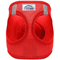 American River Solid Ultra Choke Free Dog Harness - Red, Small