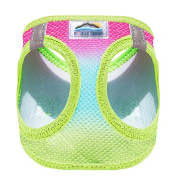 American River Choke Free Dog Harness Ombre Collection - Rainbow, 2X-Large