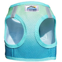 American River Choke Free Dog Harness Ombre Collection - Aruba Blue, Large