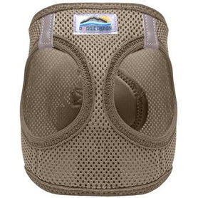 American River Solid Ultra Choke Free Dog Harness - Fossil Brown, XX-Small