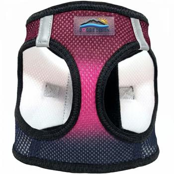 American River Choke Free Dog Harness Ombre Collection - Sunset Pink, 3X-Large