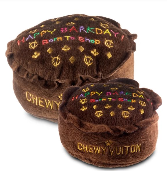 Chewy Vuiton Barkday Cake - Petite