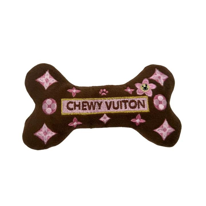 Chewy Vuiton Brown Blossom Bone
