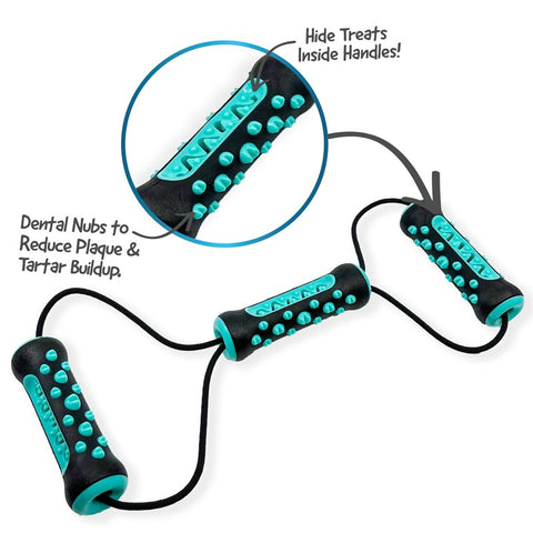 Ruff & Ready Trio Chew & Tug Toy