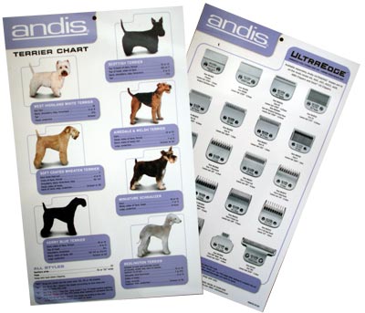 Andis  Terrier Chart