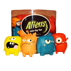Amazing Pet Latex Toy Tub Aliens 24Ct