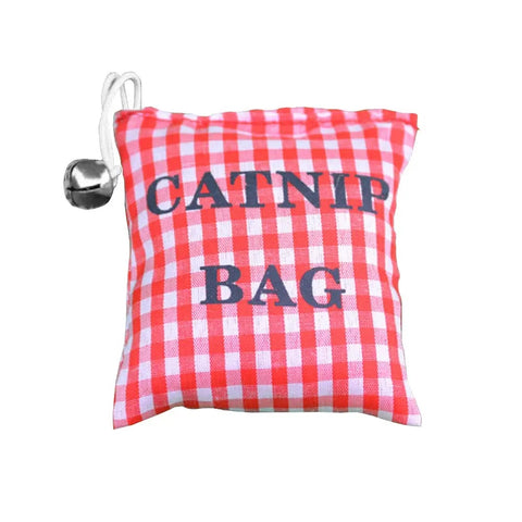 Amazing Pet Cat Toy Gingham Pillow
