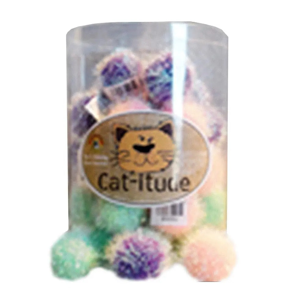 Amazing Pet Iridescent Sparkle Ball 7 Piece Tub