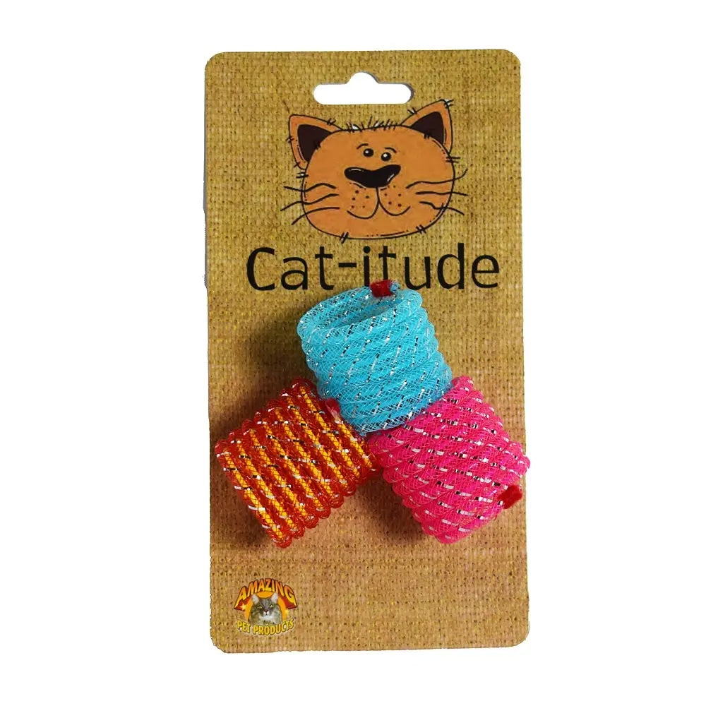 Amazing Pet Pipe Springs 3Ct