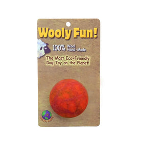 Amazing Pet Wooly Fun Ball 2" Orange