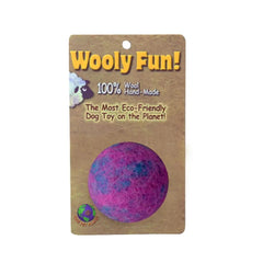 Amazing Pet Wooly Fun Ball 2.75" Magenta