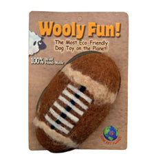 Amazing Pet Wooly Fun Sport Ball 3" X 2" Football