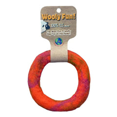 Amazing Pet Wooly Fun Ring 5" Orange