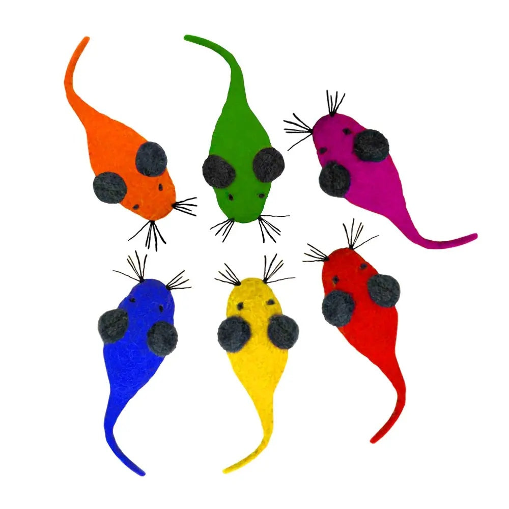 Amazing Pet Cat Wooly Fun Space Mouse