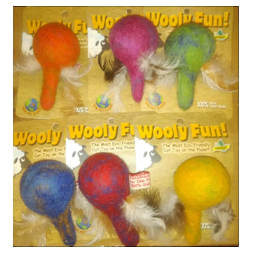 Amazing Pet Cat Wooly Fun Lollipop