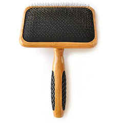 Bass  Slicker Brush Wood Handle L