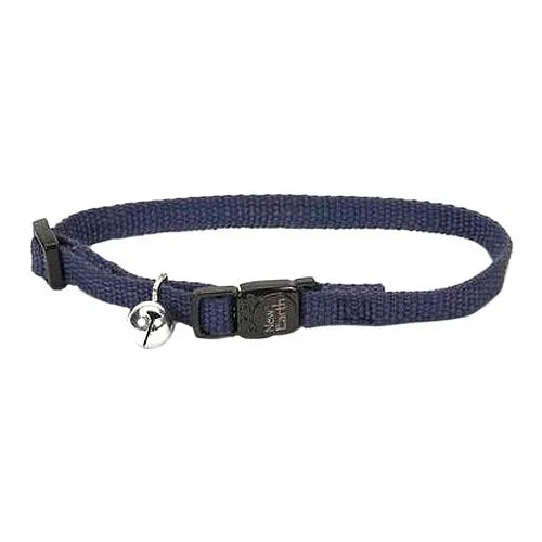 Coastal Soy Cat Collar Adj 3/8in x 8-12in Indigo