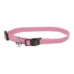 Coastal Soy Cat Collar Adj 3/8in x 8-12in Rose