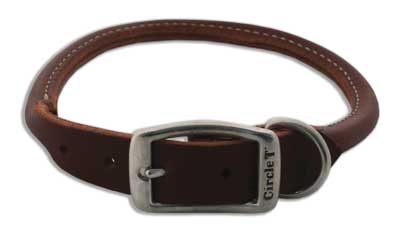 Coastal Latigo Rolled Collar 3/4 x 20