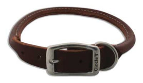 Coastal Latigo Rolled Collar 1 x 24