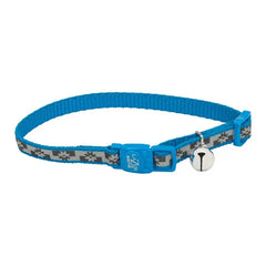 Coastal Lazerr Brite Cat Safe Collar 8-12" Blue Lagoon