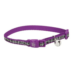 Coastal Lazerr Brite Cat Safe Collar 8-12" Purple