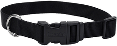 Coastal Tuff Adjustable Dog Collar 10-14x5/8 Black
