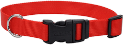 Coastal Tuff Adjustable Dog Collar 10-14x5/8 Red