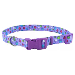 Pet Attire Styles Adjustable Collar 14-20x3/4 Purple Special Paws