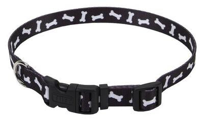 Pet Attire Adj Collar 18-26x1 Black