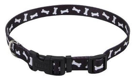 Pet Attire Adj Collar 18-26x1 Black