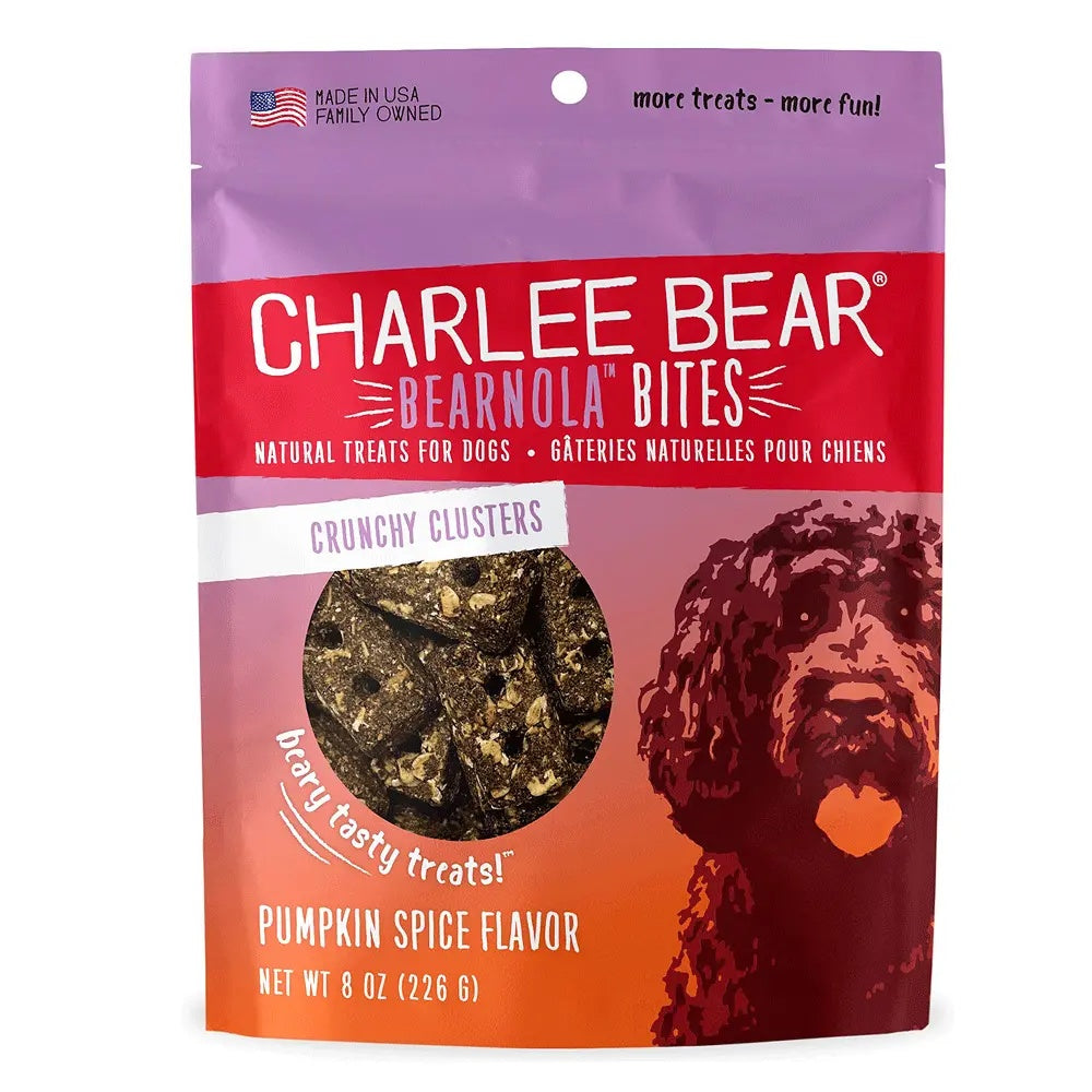 Charlee Bear Bearnola Bites Pumpkin Spice 8Oz