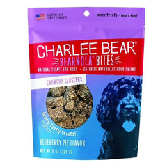 Charlee Bear Bearnola Bites Blueberry Pie 8Oz