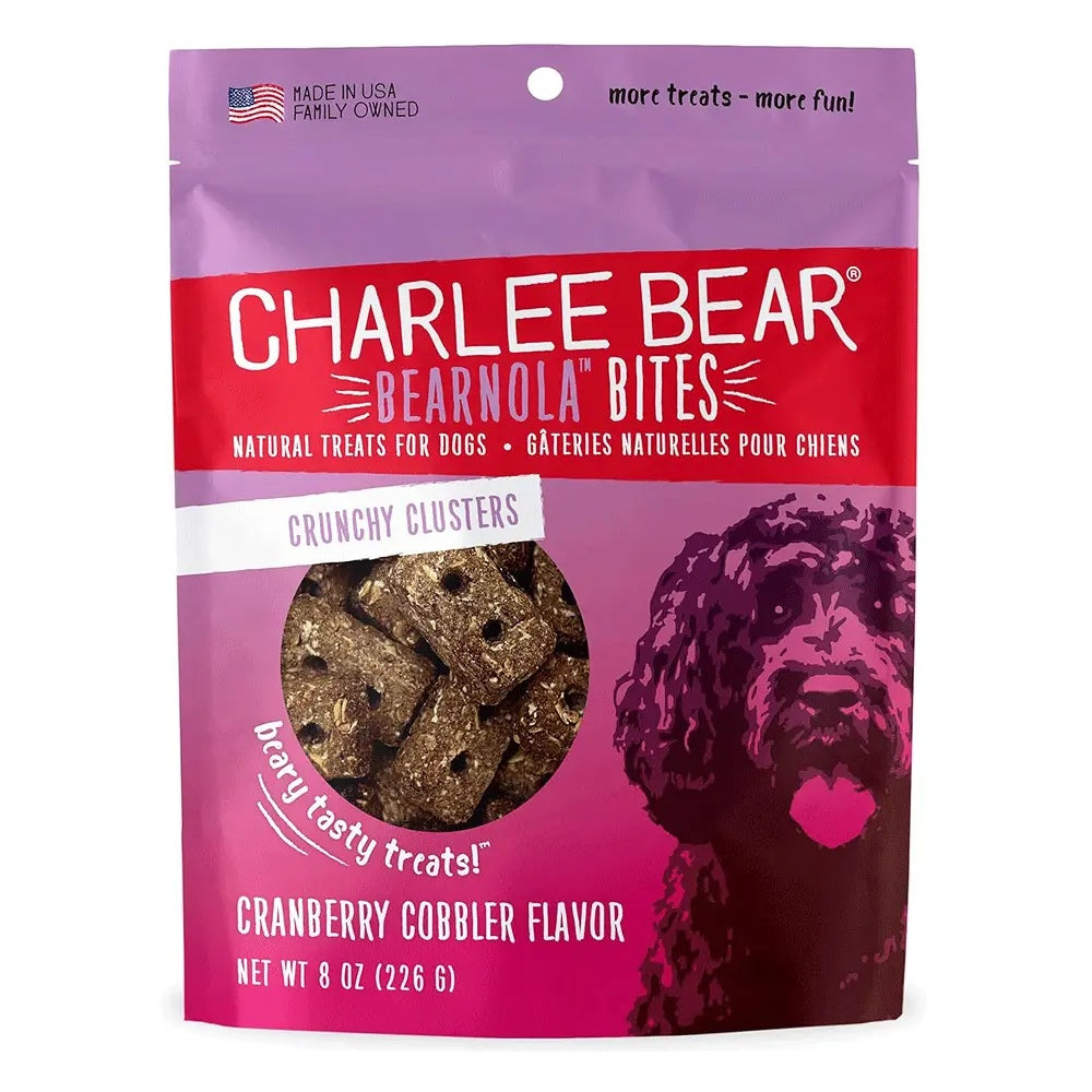 Charlee Bear Bearnola Bites Cranberry Cobbler 8Oz
