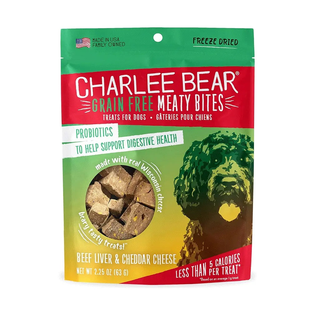 Charlee Bear Meaty Bites Beef And Cheese 2.25Oz