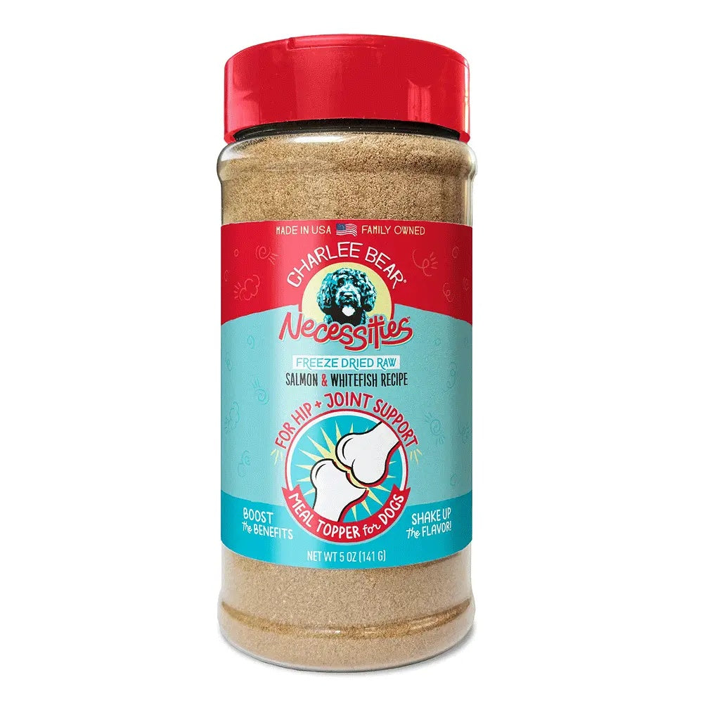 Charlee Bear Necessities Salmon And Whitefish Recipe Hip/Joint Support 5Oz