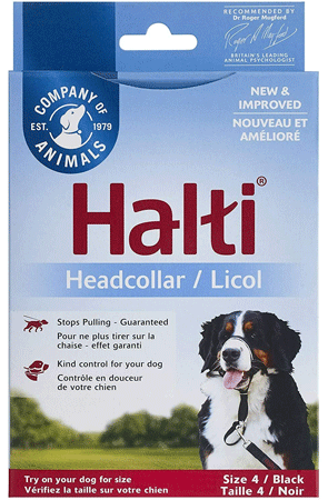 Company of Animals  Halti Head Collar Size 4 Black