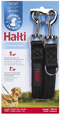 Company of Animals  Halti Training Leash L Black