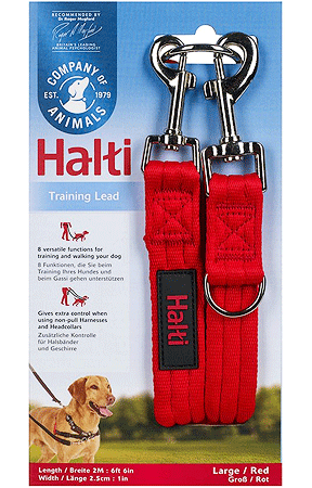 Company of Animals  Halti Training Leash L Red