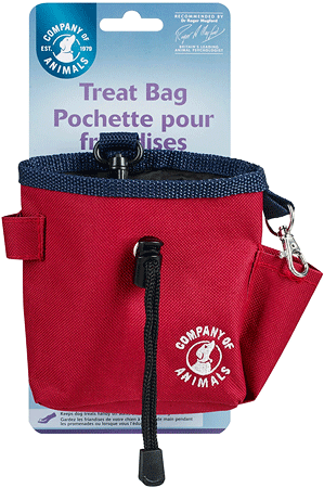 Company of Animals  Treat Bag Red