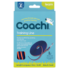 Coachi  Training Line Navy/Coral 10m
