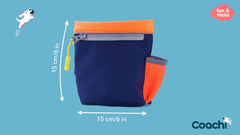 Coachi  Train & Treat Bag Navy/Coral