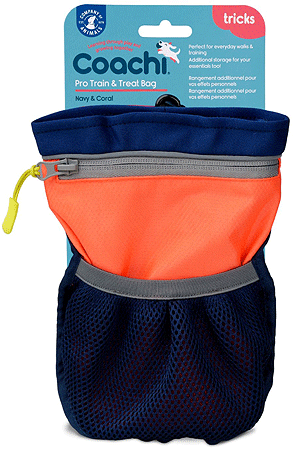 Coachi  Pro Train & Treat Bag Navy/Coral