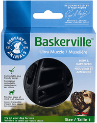 Company of Animals  Baskerville Ultra Muzzle Size 1 Black