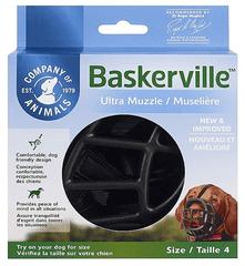 Company of Animals  Baskerville Ultra Muzzle Size 4 Black