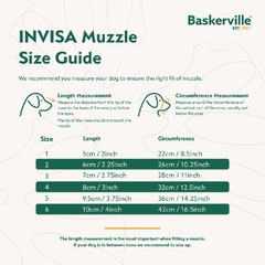 Company of Animals Baskerville Invisa Muzzle Size 1 Clear